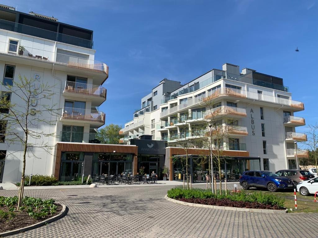 Apart Park - Albus 211 Z Parkingiem W Cenie Świnoujście Eksteriør bilde